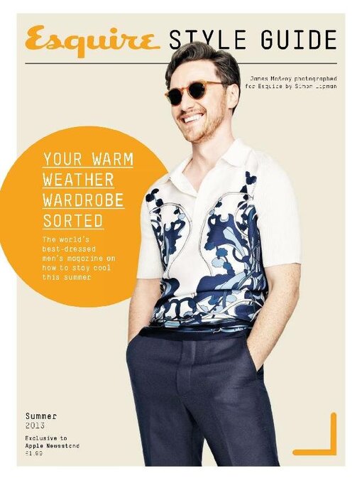 Title details for Esquire Summer Style Guide 2013 by Hearst Magazines UK - Available